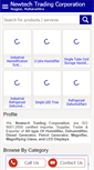 Mobile Screenshot of newtechtradingindia.com